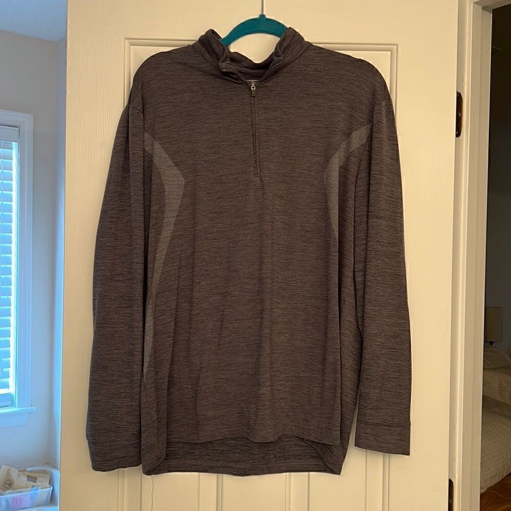 Men’s PGA Tour Quarter Zip Golf Jacket L